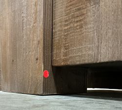 Open Box: Rockport Reclaimed Wood Long Low Media Console (80") - Cocoa Brown