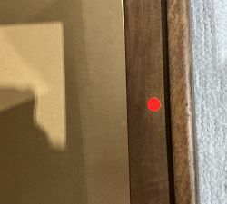 Open Box: Summerville Mirror With Hooks - Tuscan Brown