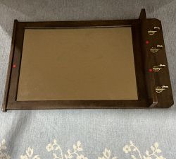 Open Box: Summerville Mirror With Hooks - Tuscan Brown