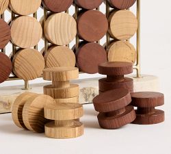 Marble And Wood Four In A Row