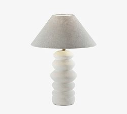 Banks Ceramic Table Lamp (25")