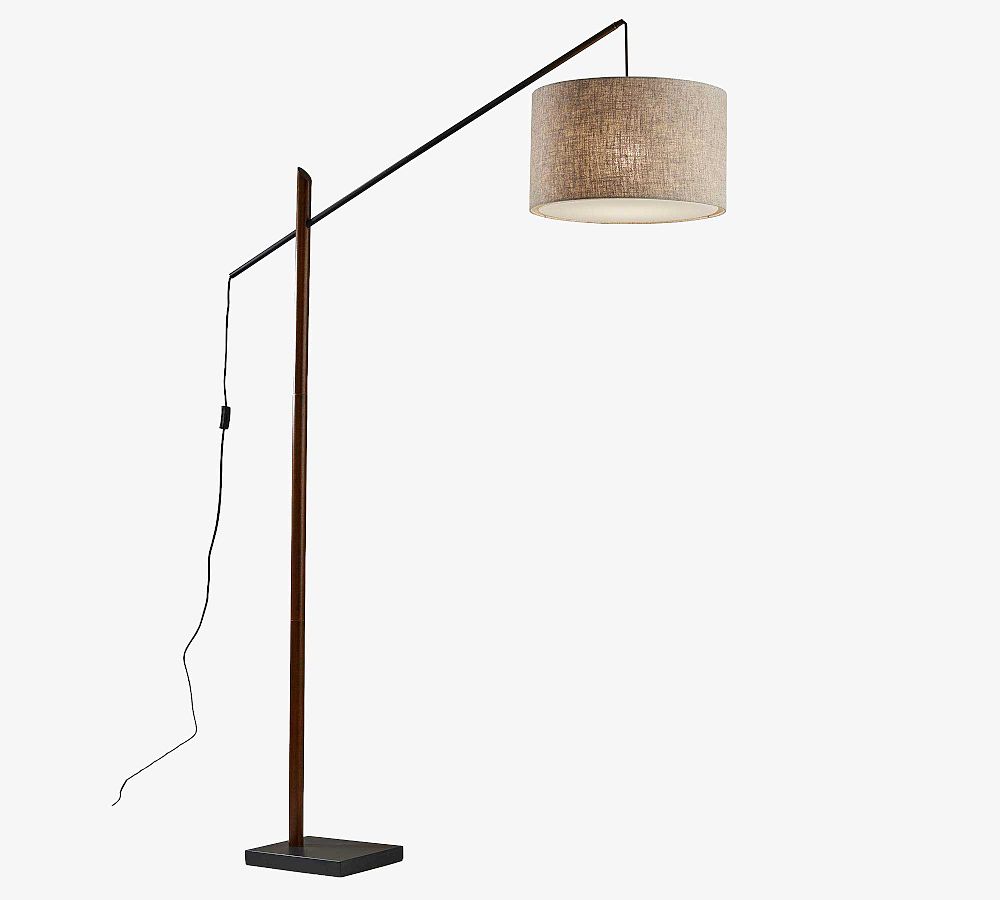 Cornelius Wood Arc Sectional Floor Lamp (85") by Pottery Barn