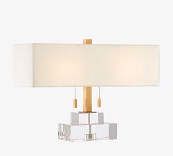 Digby Crystal Table Lamp (15")