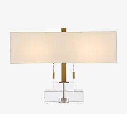 Digby Crystal Table Lamp (15")