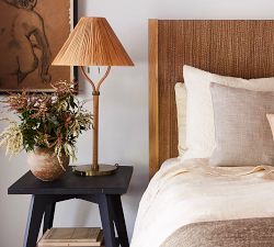 Dayna Rattan Table Lamp (31")