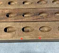 Open Box: Decorative French Wine Bottle Riddling Wall Rack
