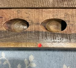 Open Box: Decorative French Wine Bottle Riddling Wall Rack