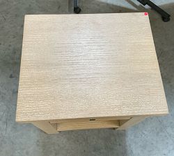 Open Box: Modern Farmhouse Mini Nightstand (18") - Fog