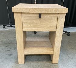 Open Box: Modern Farmhouse Mini Nightstand (18") - Fog
