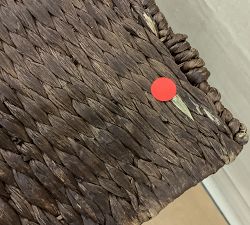 Open Box: Seagrass Handcrafted Divided Hamper - Raleigh