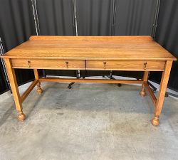 Open Box: Summerville Writing Desk (60") - Tuscan Brown