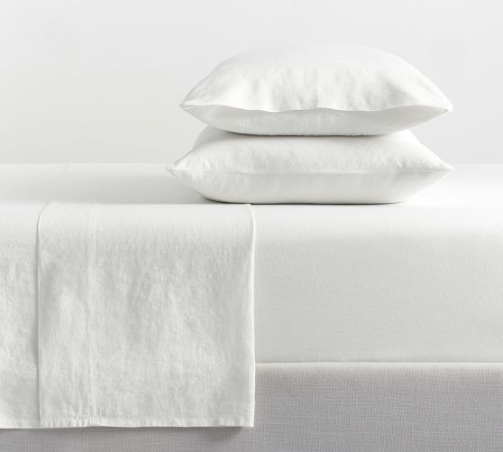 Belgian Flax Linen Classic Sheet Set by Pottery Barn
