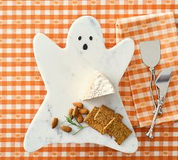 Figural Ghost Marble Cheese Board