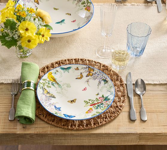Meadow Stoneware Dinner Plates - Set of 4 by Pottery Barn
