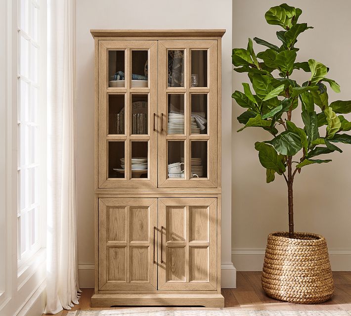 Rustic Reclaimed Wood Storage Cabinet (25.5) | Pottery Barn