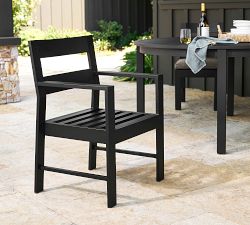 Get the Look: Malibu Metal Grand Outdoor Dining Table + Chair