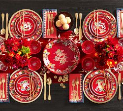 Lunar New Year Velvet Table Runner