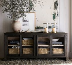 Folsom Glass Media Console (73")