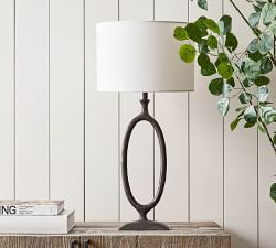 Easton Forged-Iron Table Lamp (23")