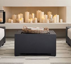 Malibu Metal Platform Modular Outdoor Coffee Table (33")