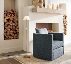 Sherman Metal Adjustable Reading Floor Lamp (41")