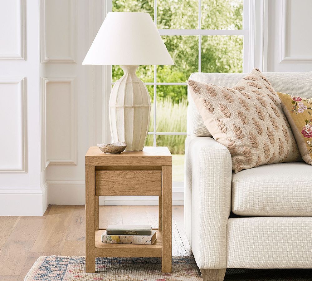 Townes Rectangular Side Table (16") by Pottery Barn