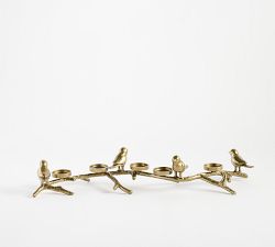 Bird Centerpiece Candle Holder