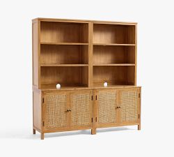 Channing Cane Storage Shelf Set (72")