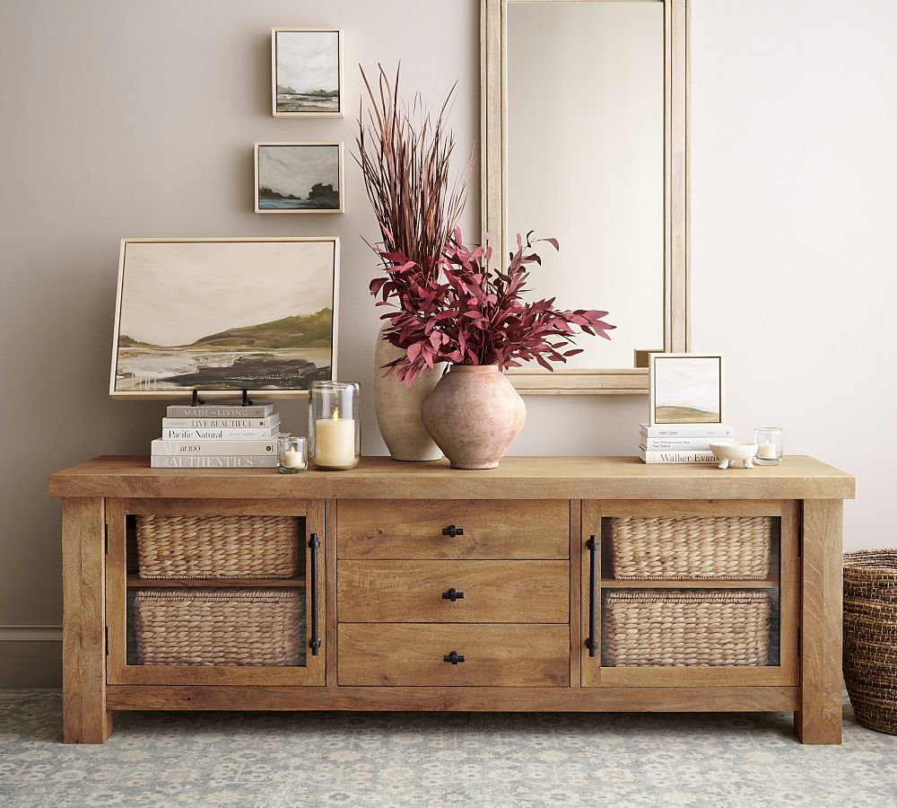Oakleigh Media Console (80") by Pottery Barn