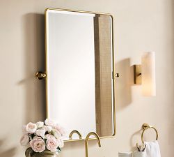 Frances Alabaster Tube Sconce (13")