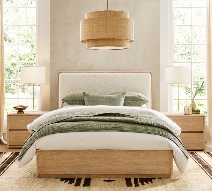 Rockport Wood Base Bed | Pottery Barn