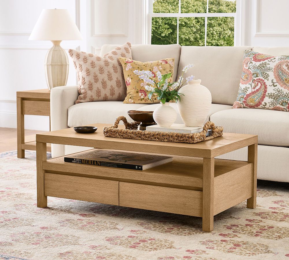 Townes Rectangular Coffee Table (45") by Pottery Barn