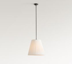 Baylor Pleated Shade Pendant (18")