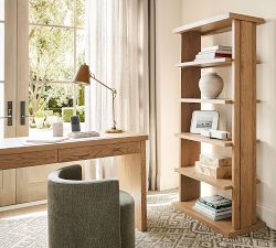Parker Leather Task Table Lamp (22")