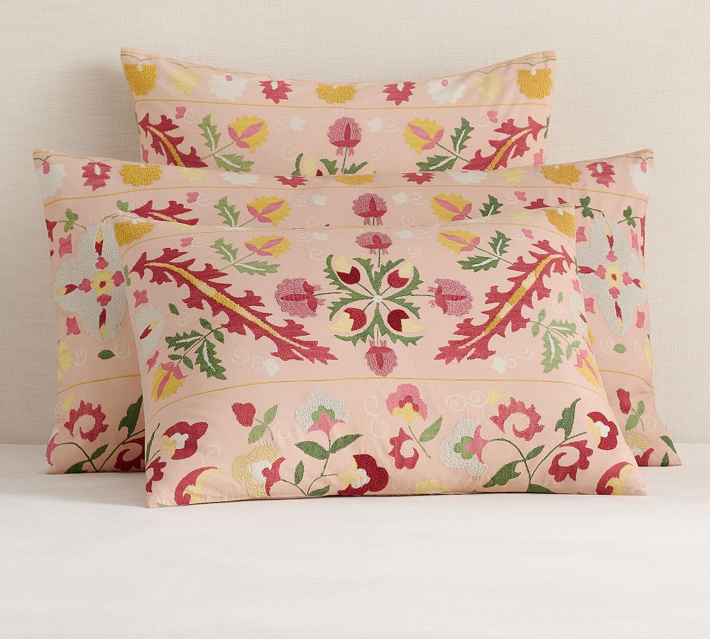 Molly Suzani Embroidered Sham by Pottery Barn