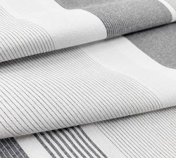 3-Piece Reilly Striped Percale Comforter &amp; Shams Set