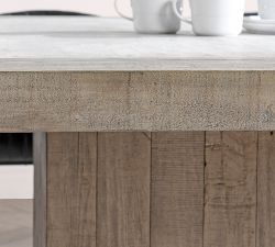 Edin Square Reclaimed Wood &amp; Concrete Dining Table (60")