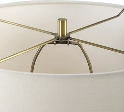 Eliana Travertine Table Lamp (24.5")