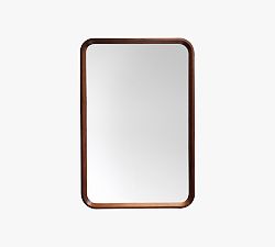Open Box: Alvery Wall Mirror, 24"W x 35.5"H - Walnut