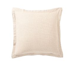 Open Box: European Flax Linen Waffle Sham, Euro, Set of 3 - Rosewater
