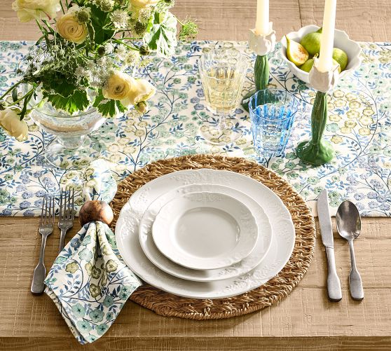 Ophelia Stoneware Appetizer Plates - Set of 4 by Pottery Barn