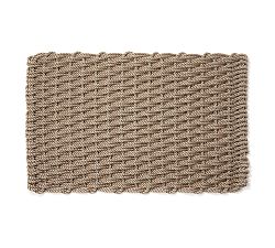 Open Box: The Rope Co. Elemental Handwoven Doormat, 1'9" x 2'10" - Tan