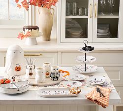 Doug &amp; Friends Stoneware Tiered Stand