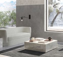 Villa Square Marble Coffee Table (40")