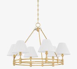 Jamey Small Shaded Chandelier (32.75")