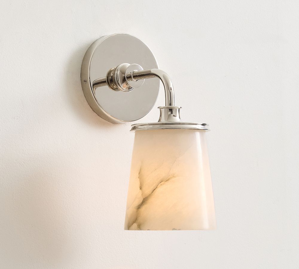 Hayes Alabaster Single Sconce (11") by Pottery Barn