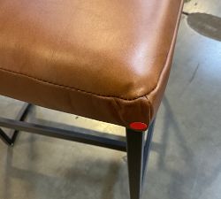 Open Box: Lowen Leather Counter Stool (25.5") - Signature Maple, Bronze
