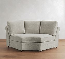 Open Box: Pearce Curved Wedge - Performance Heathered Basketweave Dove