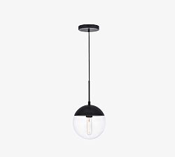 Dorland Glass Globe Pendant  (8"-14")