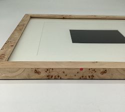 Open Box: Burlwood Gallery Frame, 16"x20" (5"x7", 11"x14" Opening)